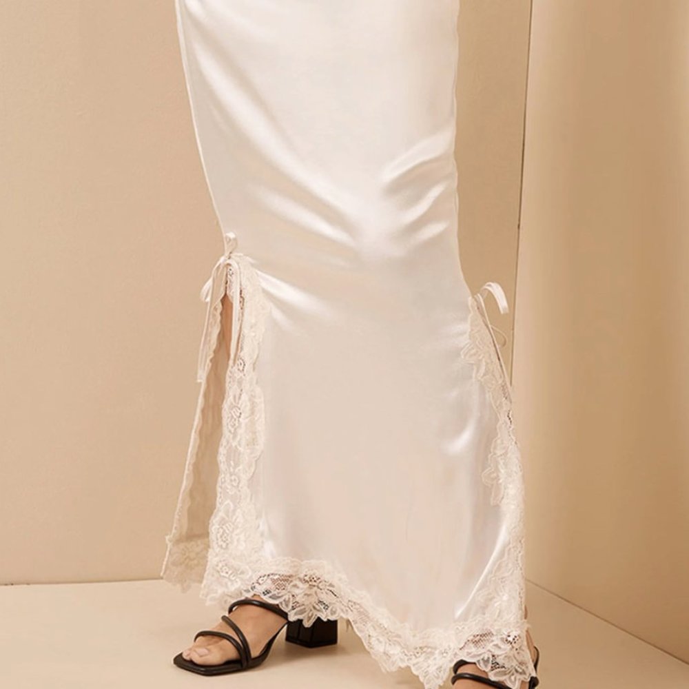 Silk Maxi Skirt, Brand New with Tags